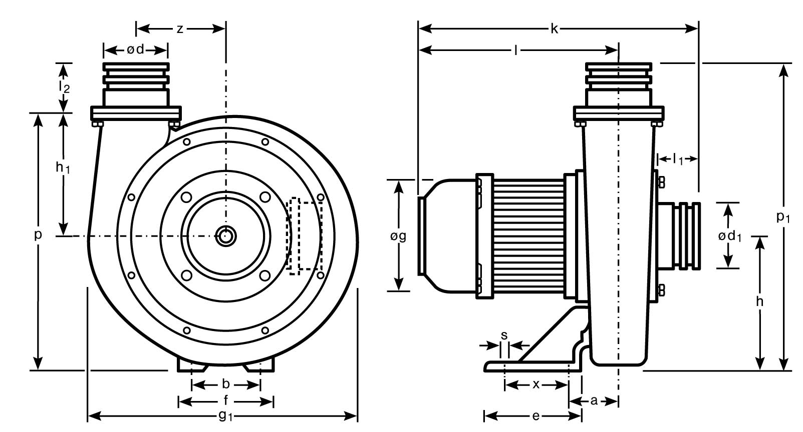 MAGETA-Mitteldruck-Radial- Ventilator Typ MF 2400-4500 m3/h - MAGETA GmbH